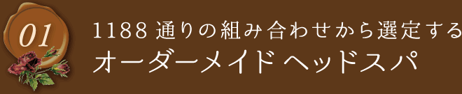 オーダーメイドヘッドスパ